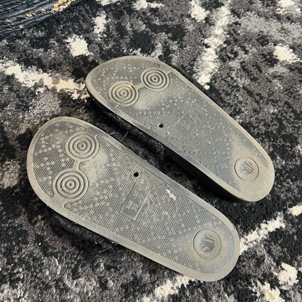 Steve Madden Fuzzy Faux Fur Slides